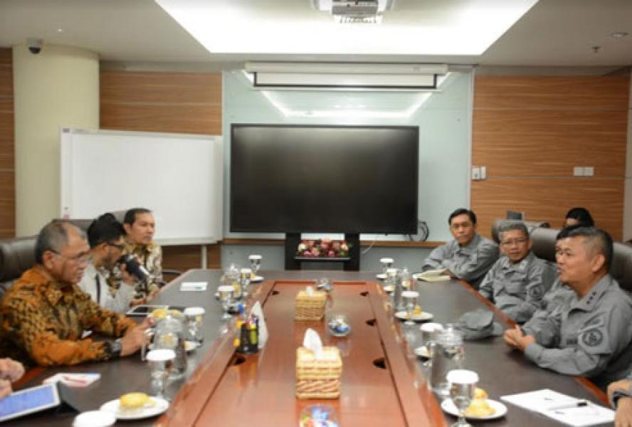 Kepala Bakamla RI Temui Lima Pimpinan KPK