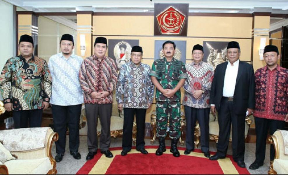 Panglima TNI Terima Kunjungan Ketua Umum PBNU