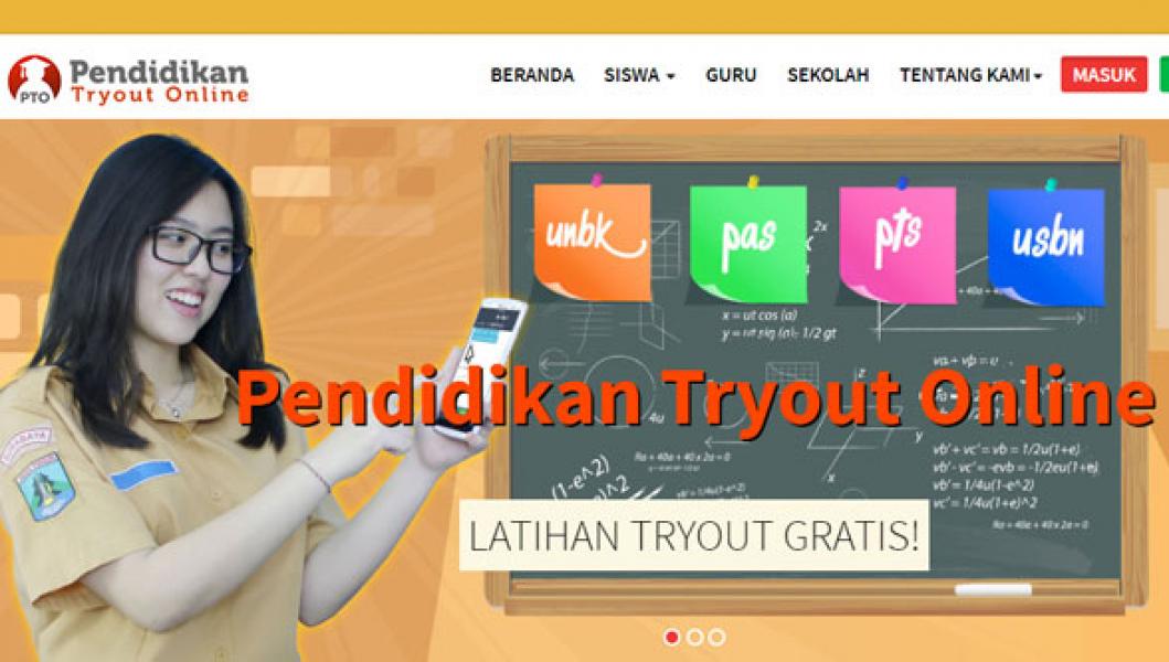 Pendidikan.id Luncurkan web Tryout Online Secara GRATIS
