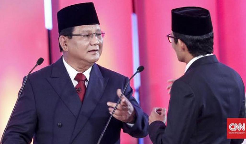 Prabowo Larang Sandi Serang Jokowi dengan Kasus Novel