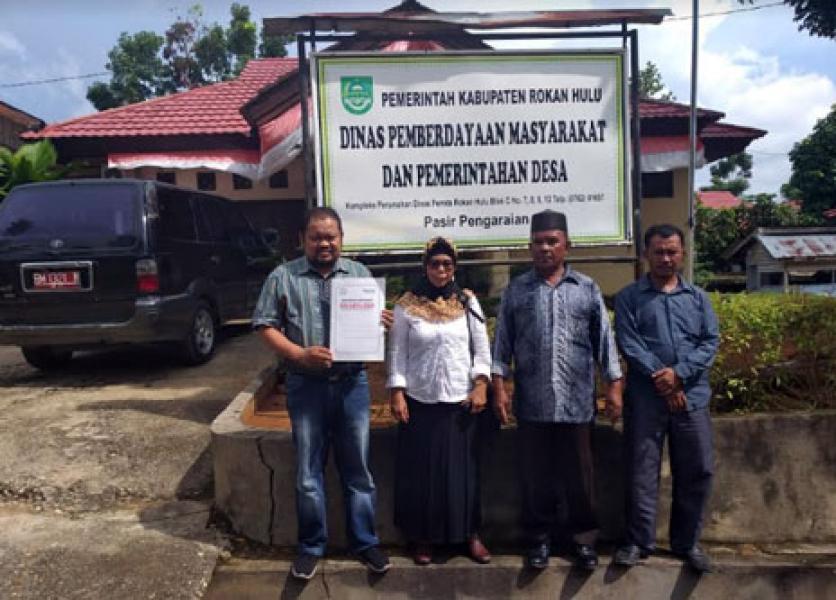 Terkait Gugatan Pilkades Bonai, Yayasan BN Minta Bupati Rohul Batalkan Pelantikan Kades