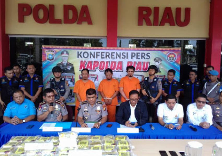 Tersangka 37 Kg Sabu Dan Puluhan Ribu Ekstasi Ditangkap