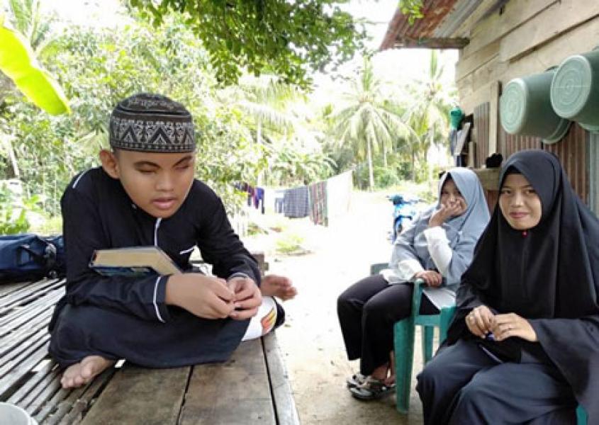Viral Bocah Tuna Netra Hafal Alquran dan Perkalian Meski Tak Pernah Sekolah