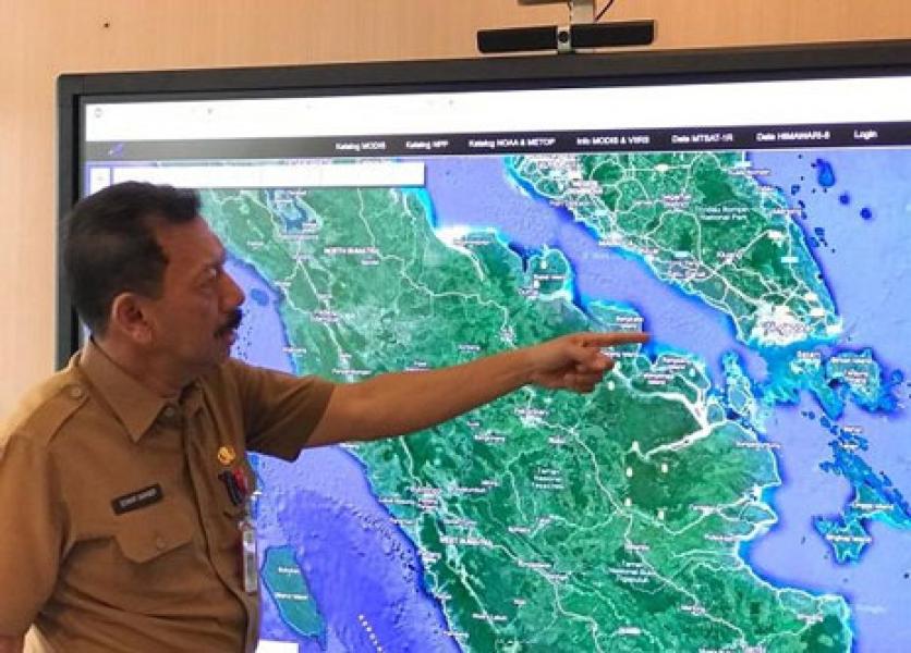 BPBD Riau Miliki Alat Canggih untuk Pantau Karhutla