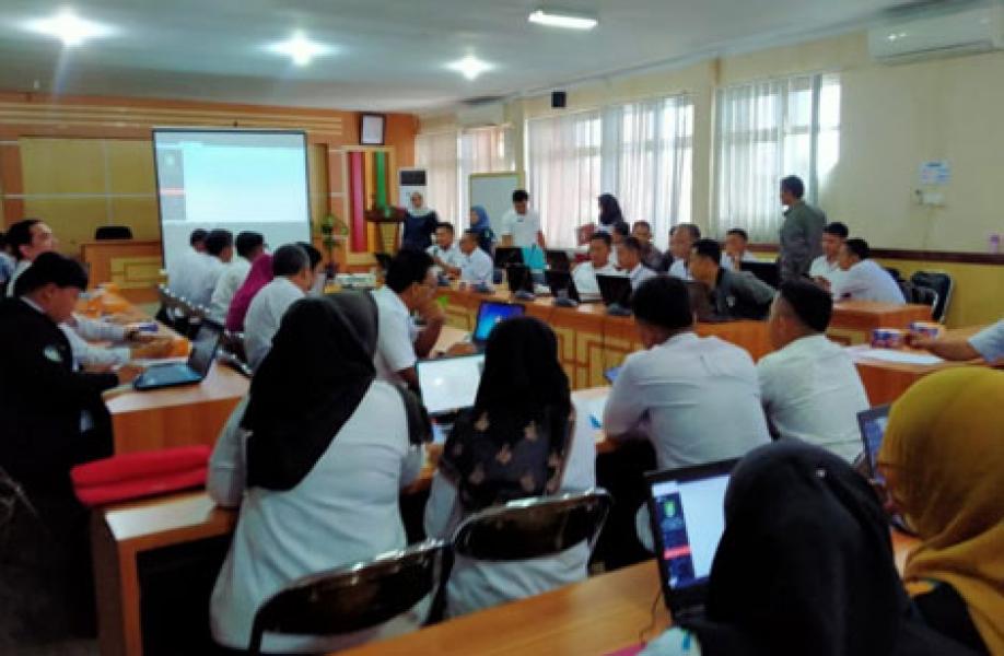 Bappeda Bengkalis Taja Workshop e-Planning Desa dan Kelurahan