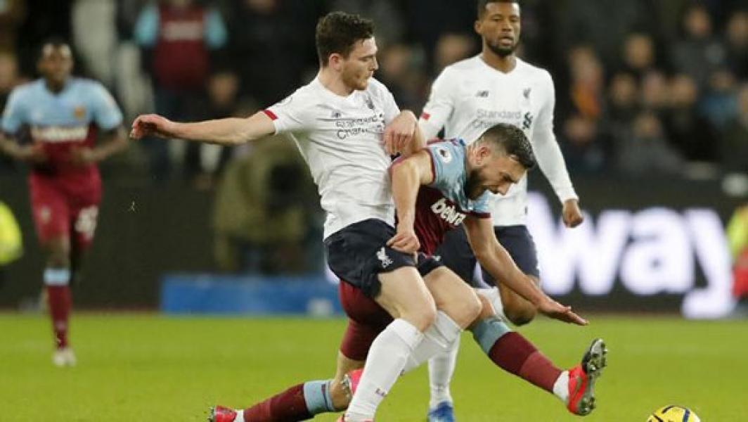 Hasil Liga Inggris: Tekuk West Ham, Liverpool Unggul 19 Poin