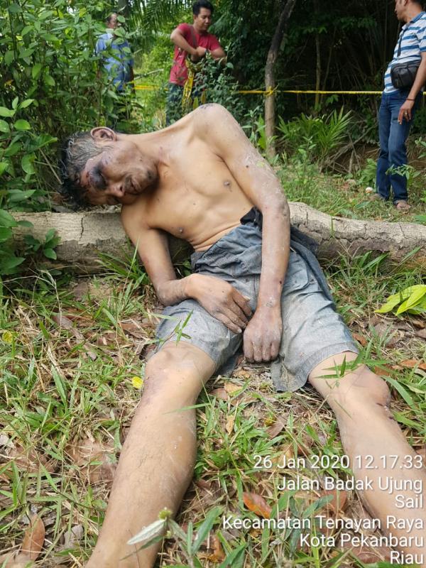 Ini Ciri-ciri Mayat Pria Tanpa Identitas yang Tewas di Tenayan Raya
