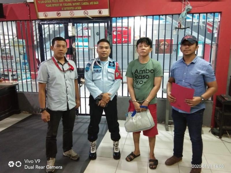Kabur Dari Rutan Sialang Bungkuk, Napi Ini Ditangkap Edarkan Sabu