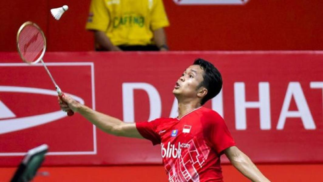Kalahkan Antonsen, Ginting Juara Indonesia Masters 2020
