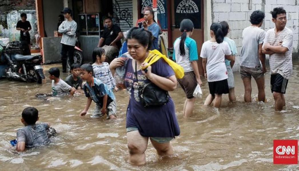 Korban Meninggal Banjir dan Longsor Jabodetabek Jadi 16 Orang