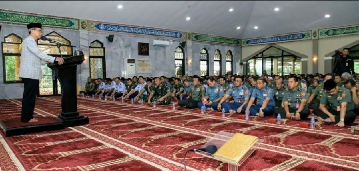 Mabes TNI Gelar Ceramah Rohani
