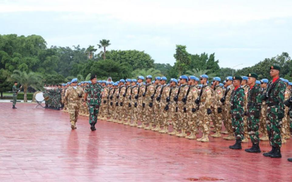 Panglima TNI: Pasukan Garuda TNI Emban Misi Negara di Kongo Afrika