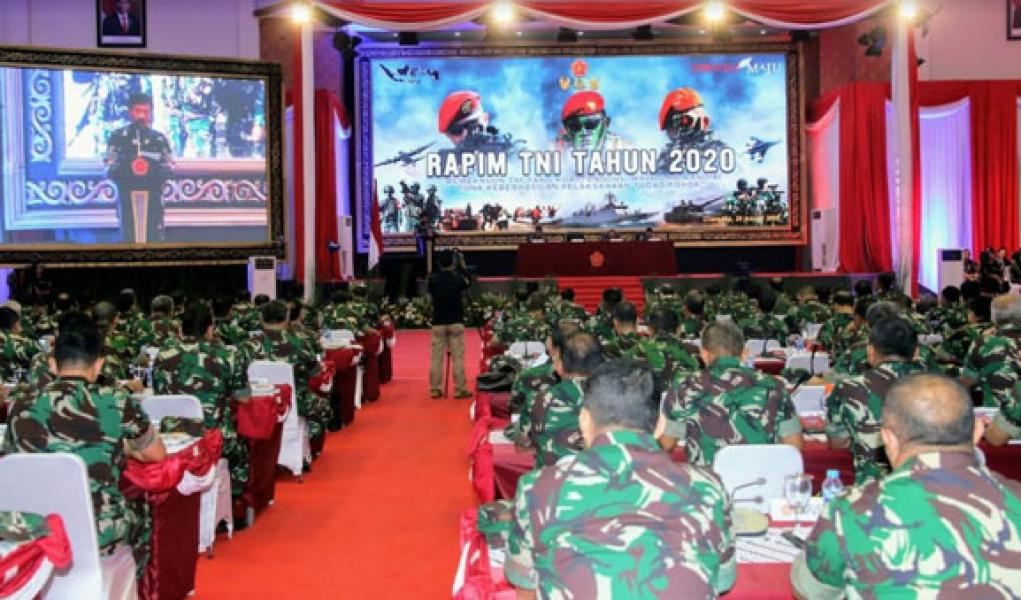 Panglima TNI: Rapim TNI Mantapkan Soliditas dan Profesionalitas TNI