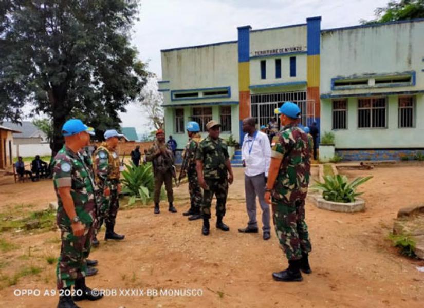 Pasukan Garuda Satgas TNI RDB Selamatkan Staf dan Aset UN di Nyunzu Afrika
