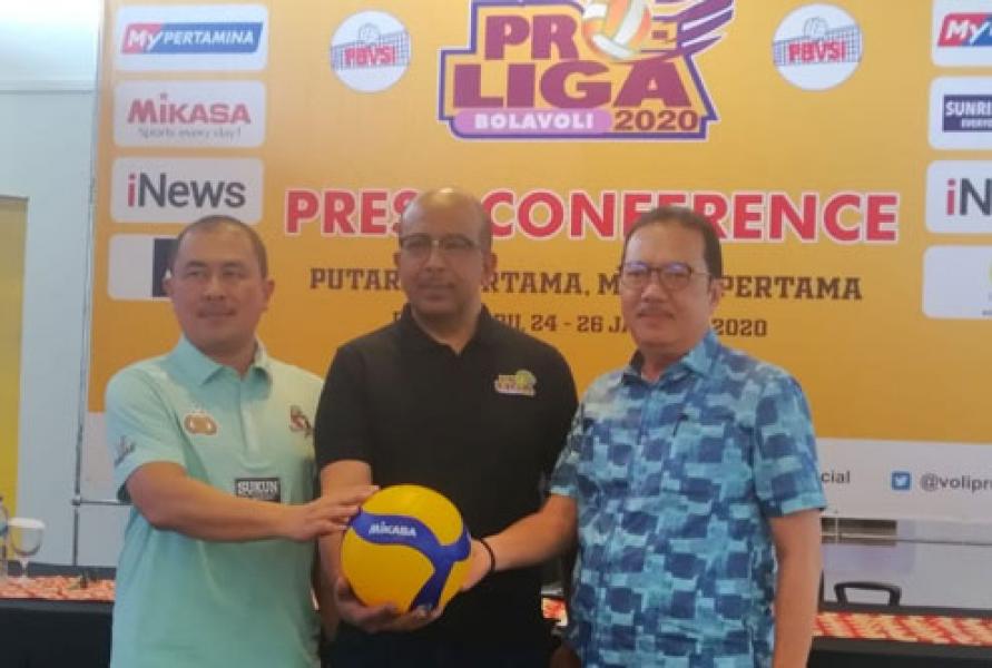 Persiapan Proliga di Pekanbaru Sudah 100 Persen