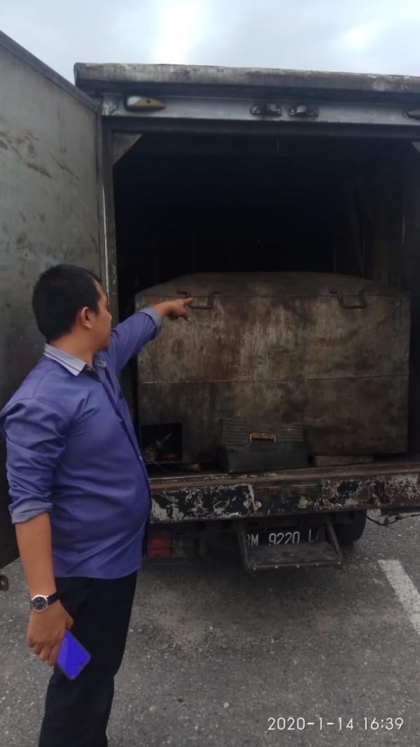 Polres Kampar Amankan Dua Pelaku Penyelewengan BBM Bersubsidi