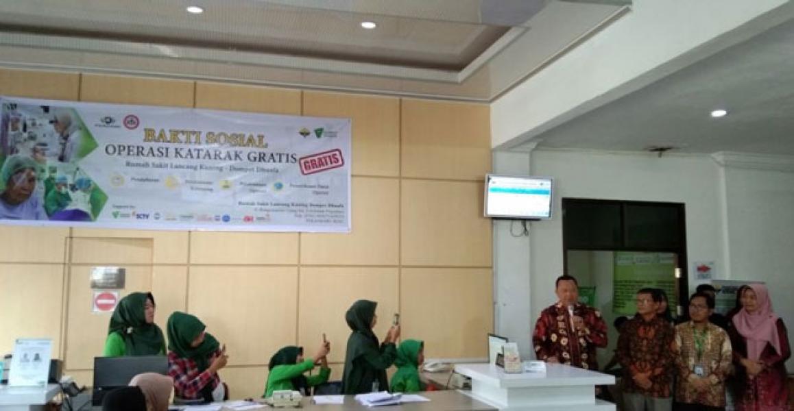 RS Lancang Kuning Gelar Bakti Sosial Operasi Katarak Gratis