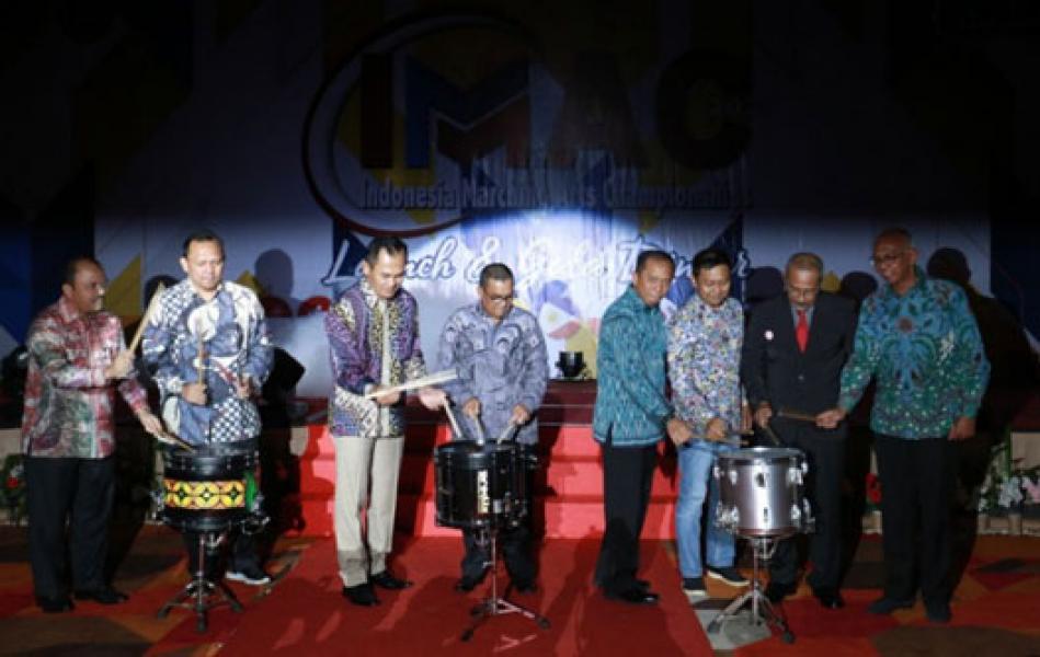 Riau Jadi Tuan Rumah Indonesia Marching Art Championship 2020
