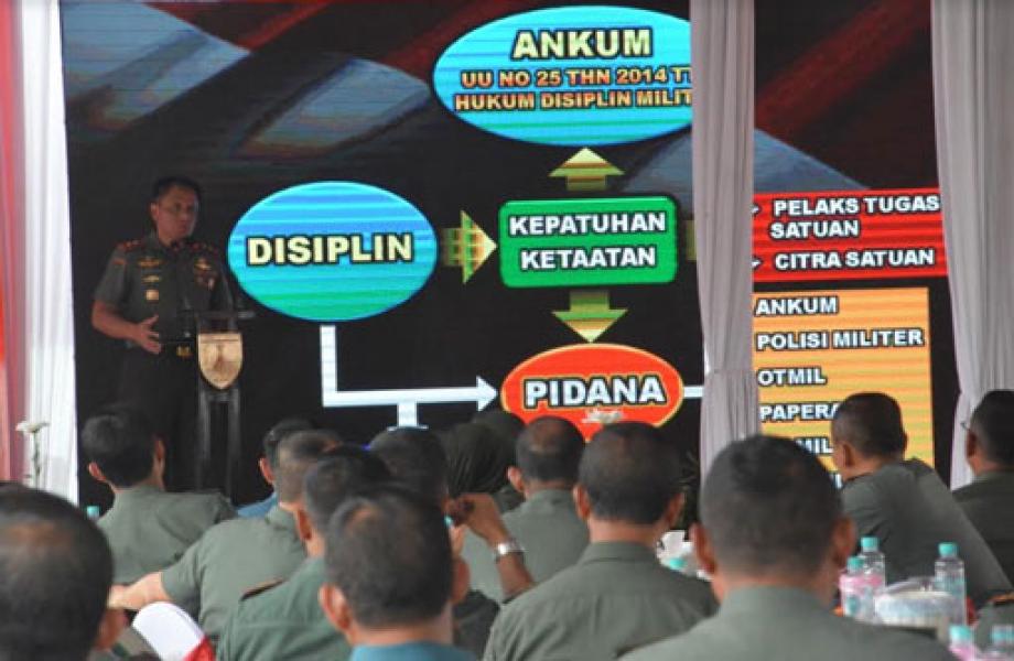Silaturahmi Komuniti Hukum, Pangdam Tekankan Prajurit Hindari Pelanggaran