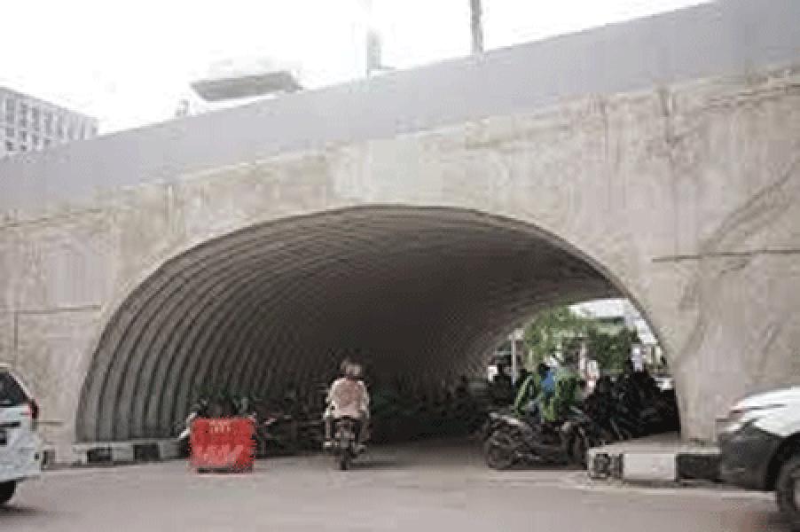 Terowongan Flyover SKA Bakal Difungsikan Untuk Pejalan Kaki