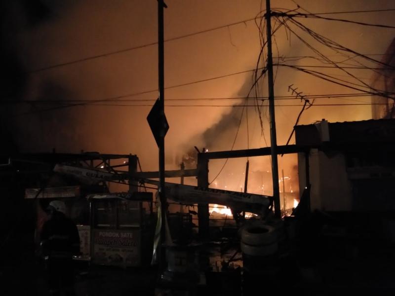 Toko di Pekanbaru Terbakar, Kerugian Capai 1 Milyar