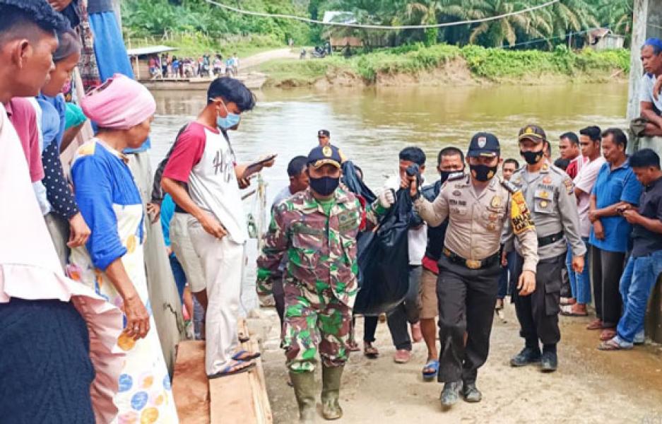 Korban Hanyut di Sungai Batang Lubuh Ditemukan Tak Bernyawa