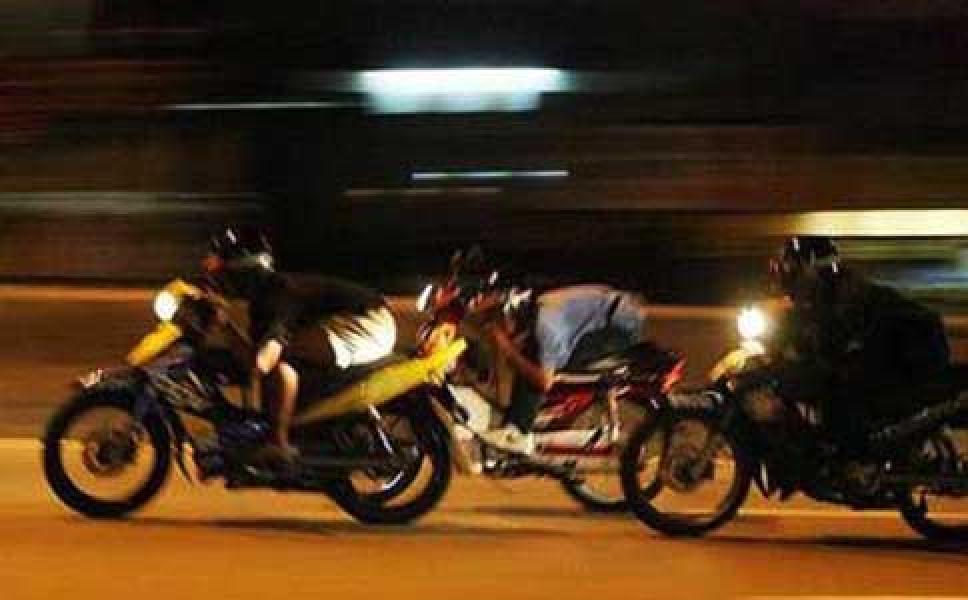 Balap Liar Marak Kuasai Jalan Pekanbaru-Bangkinang