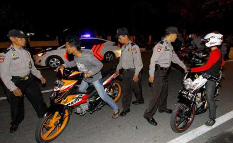 Geng Motor Dirazia, 15 Sepeda Motor Diamankan