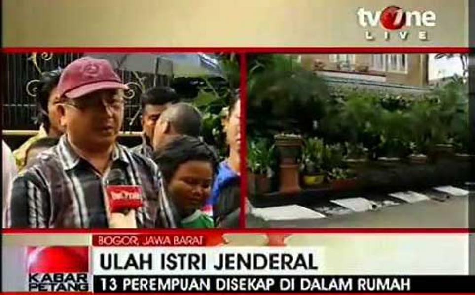 Istri Jenderal Resmi Tersangka