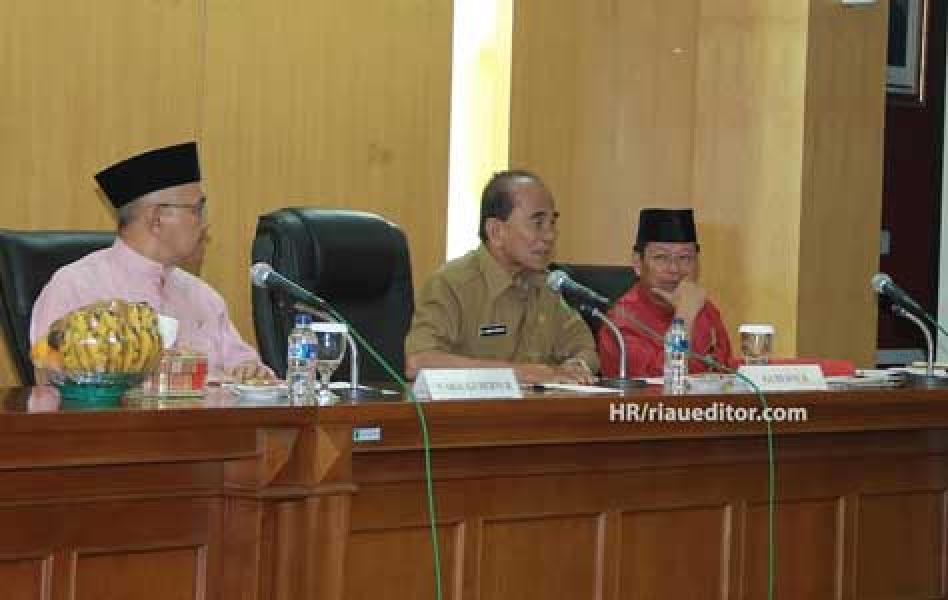 Kurangi Perjalanan Dinas, Gubri Minta Satker Bersungguh-sungguh