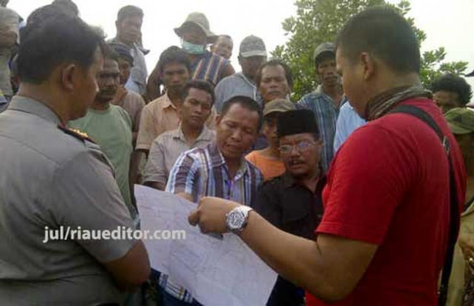 Langgam Memanas, Warga Hentikan Kegiatan PT NWR