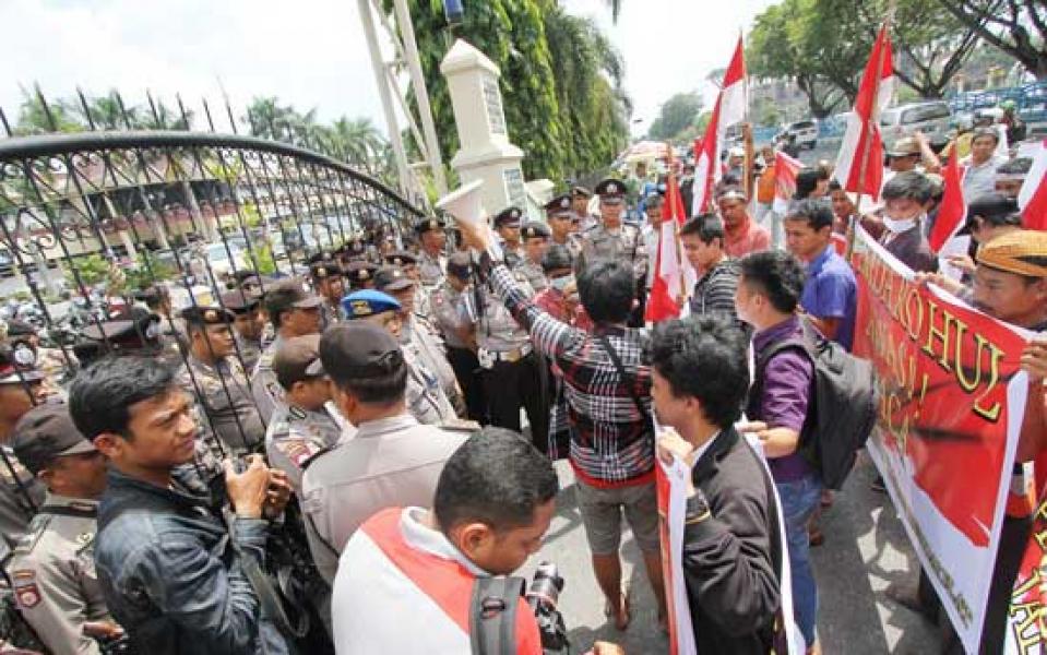Lima Desa Melayang, Kampar Siap Perang!!!
