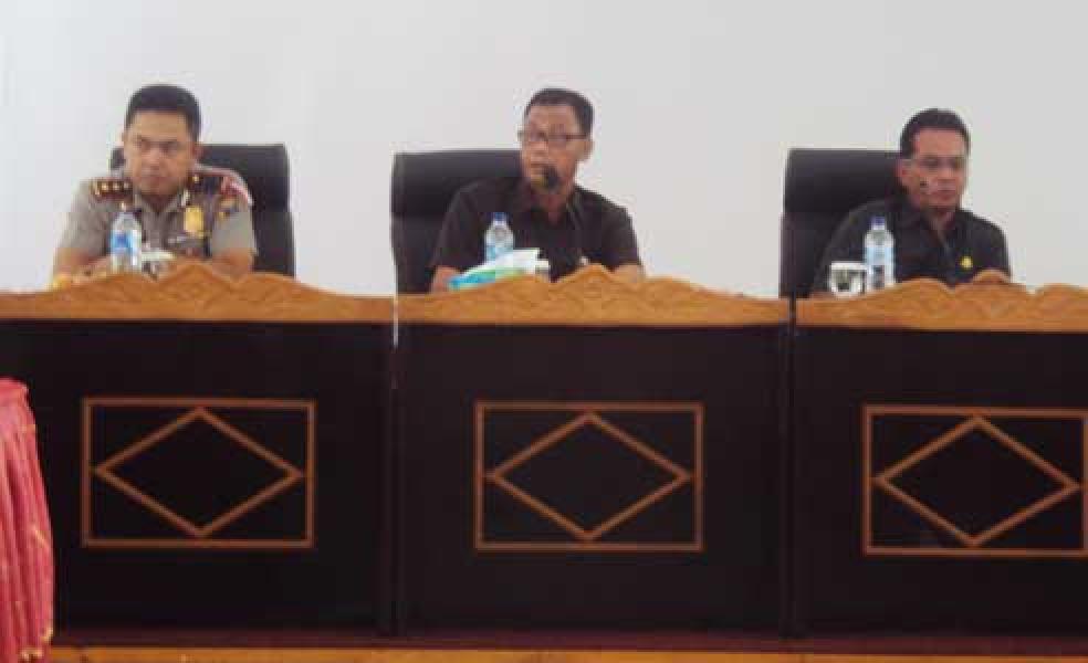 Pemkab Rohil Rapat Karhutla Terkait Kabut Asap