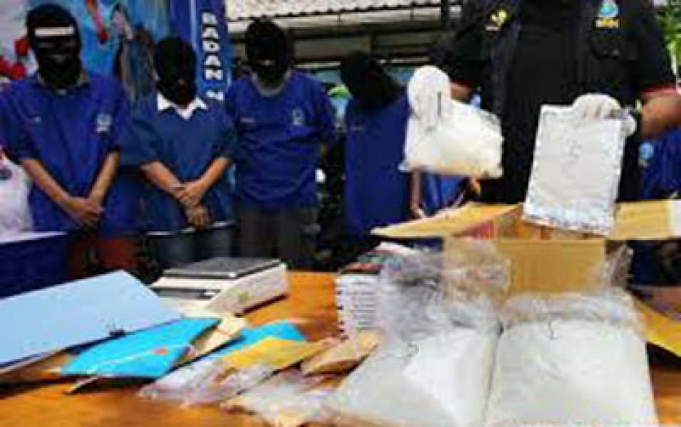 Polda Riau Bongkar Jaringan 1 Kg Sabu