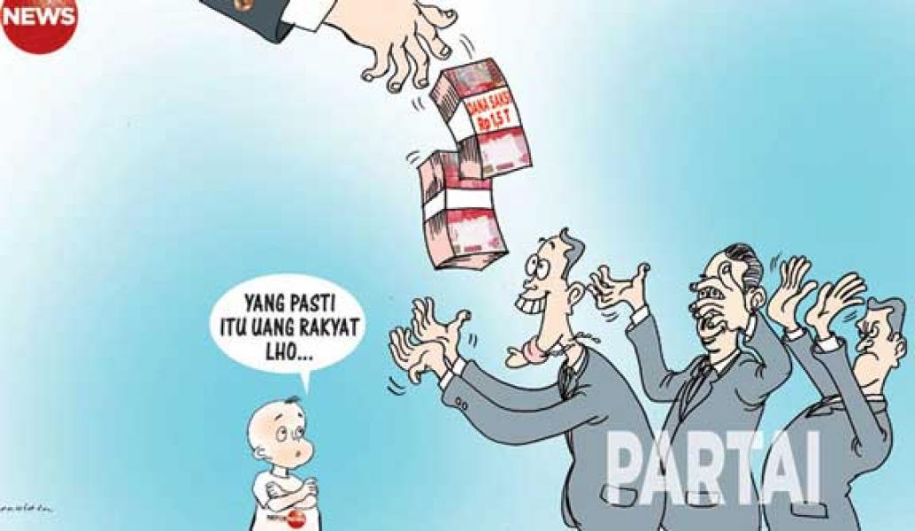 Saling Tuding Dana Rp 1,5 Triliun Saksi Parpol