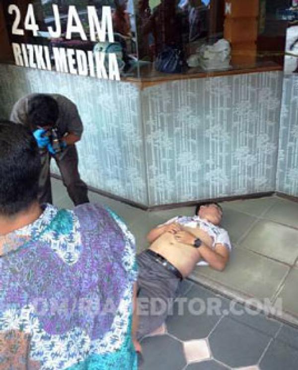 Anggota Paminal Polda Riau Ditemukan Tewas di Teras Klinik Rizki Medika