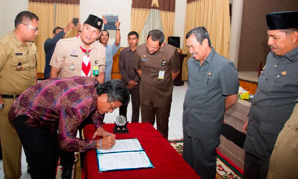 Bupati Siak Gelar Sosialisasi Penataan Kawasan Wisata Pasar Lama