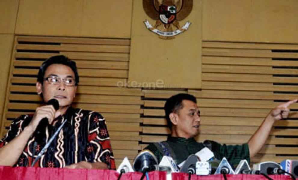 Chandra Hamzah dan Johan Budi Dilaporkan ke Bareskrim