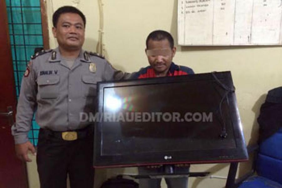 Garong Rumah, Pengangguran Ditangkap Polsek Bukit Raya