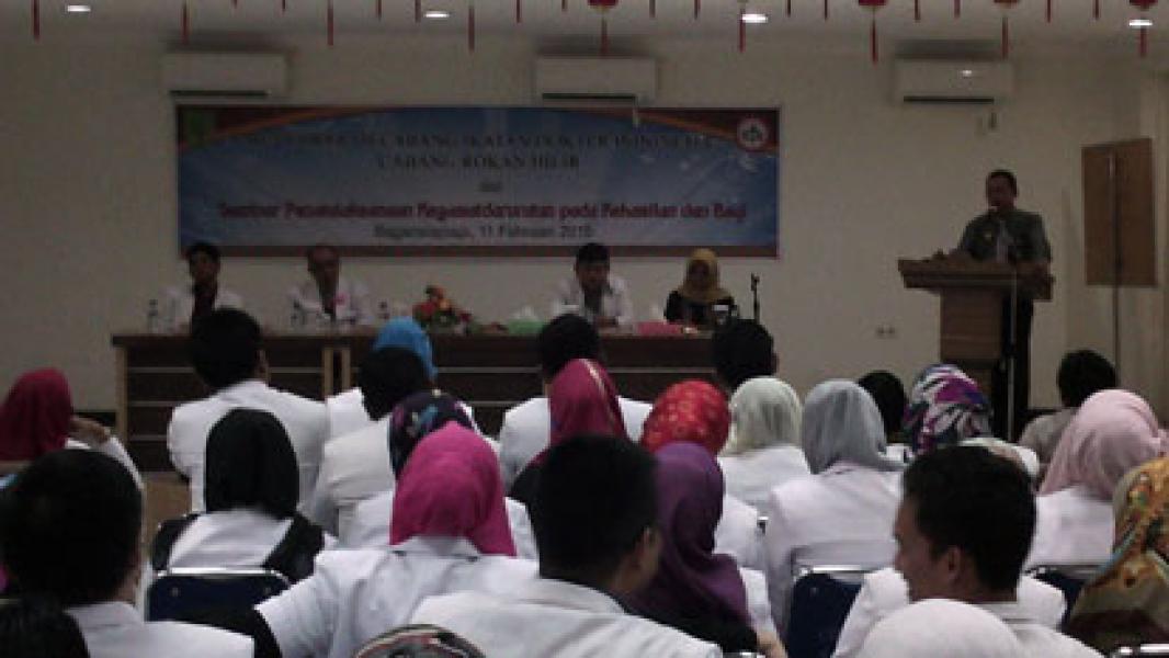 IDI Rohil Gelar Muscab, Sekda: Dokter Perantara Proses Penyembuhan