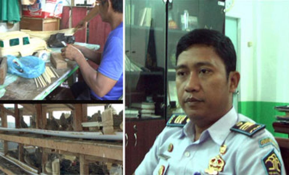 Karya Warga Binaan Cabang Rutan Bagan Siapiapi Diminati Pasar