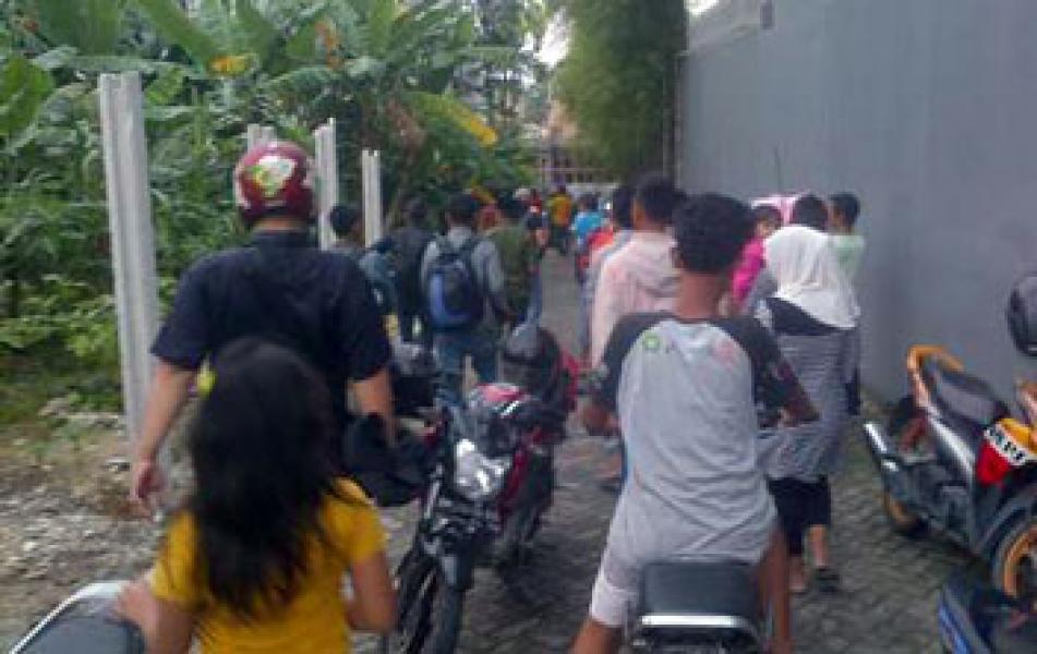Kemunculan Beruang Bikin Heboh Warga Pekanbaru