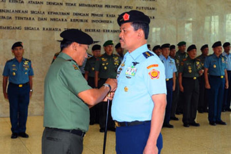 Marsekal Madya TNI Dede Rusamsi Jabat Kasum TNI