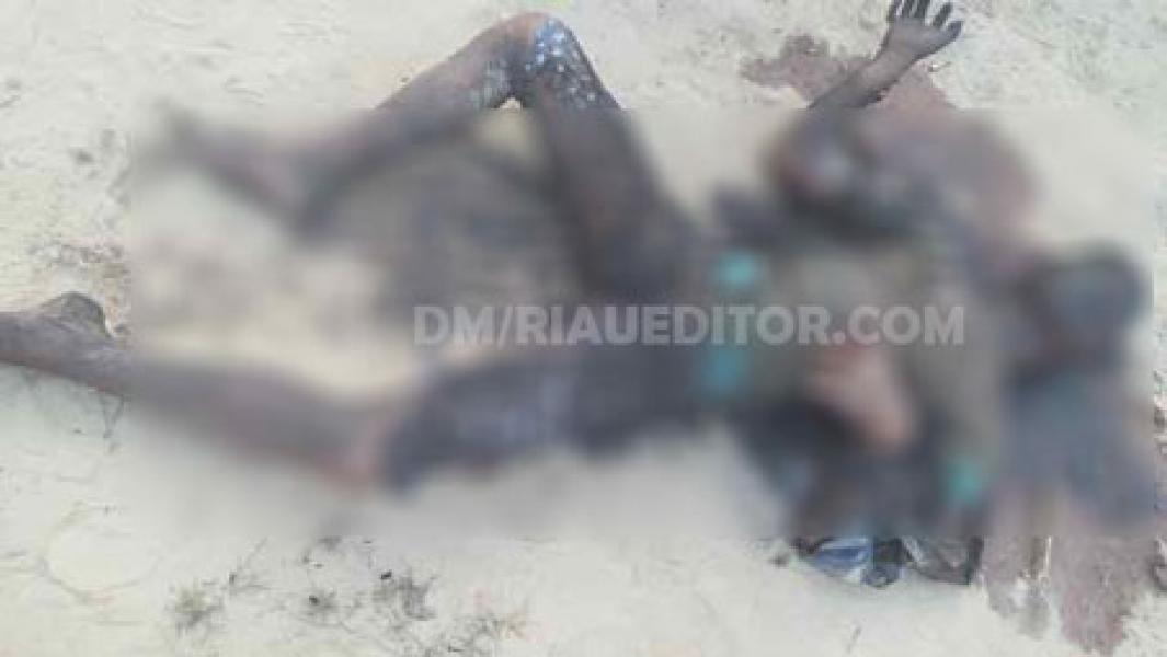 Mayat Pria Dibakar Gegerkan Warga