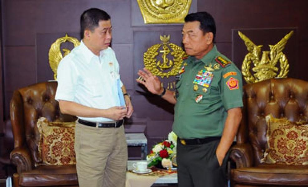 Menteri Perhubungan Temui Panglima TNI