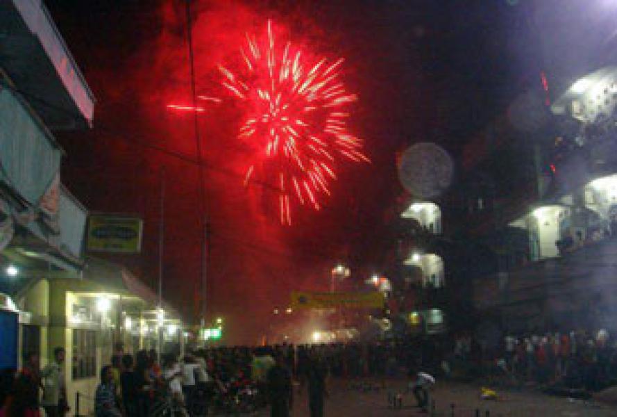 Pemkab Meranti Rayakan Imlek 2015 Diwarnai Panggung Hiburan