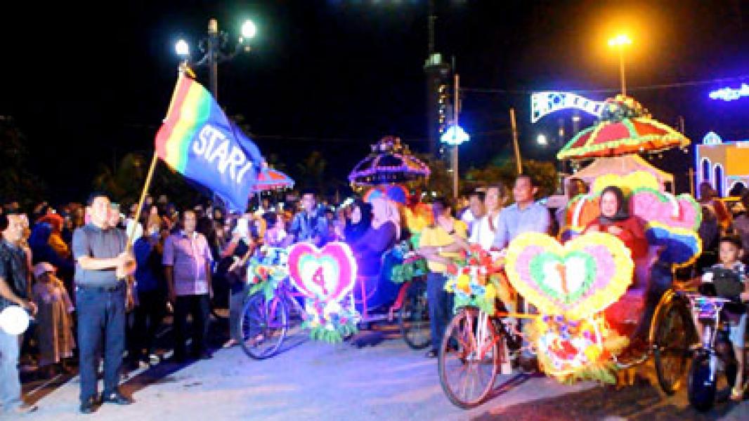 Pemkab Rohul Gelar Car Free Night