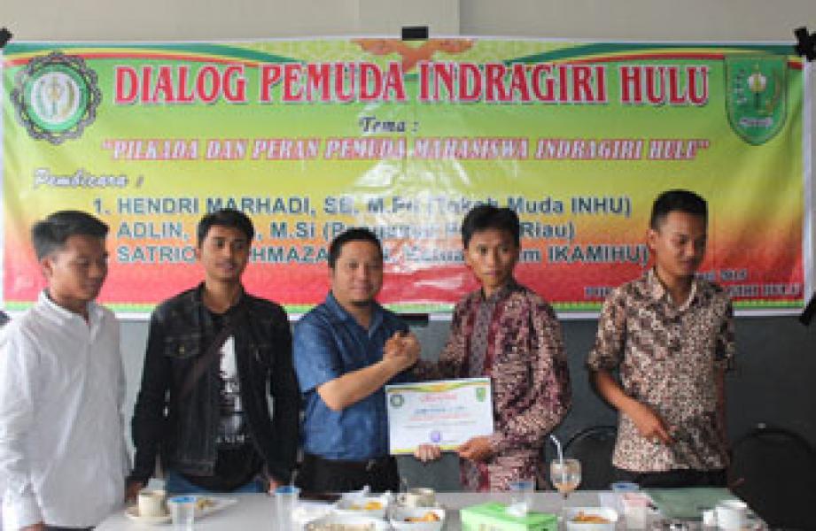 Poros Muda Indragiri Hulu Gelar Dialog Interaktif 