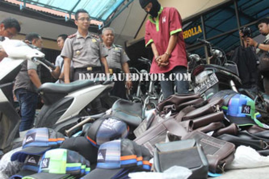 Residivis Spesialis Pembobol Ruko Ditangkap Polisi