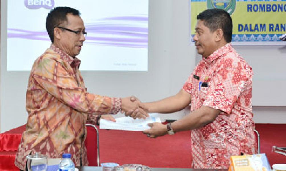 Road Show Kadisdik Riau, Bengkalis Gait Dana Pendidikan